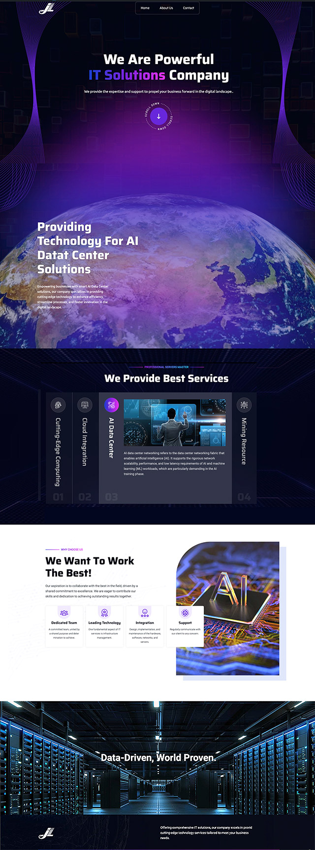 leading plus enterprise, leading plus,homepage design,website design