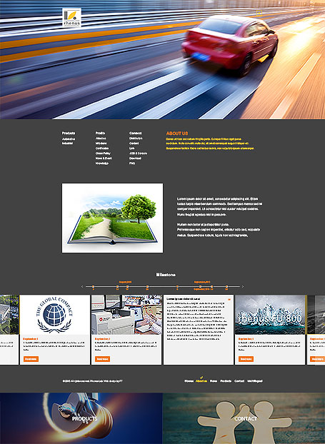 Rhenus Lub, lubrichem, aral, 亞拉, 機油網站, 網頁設計, 網站架設, RWD, homepage, web design
